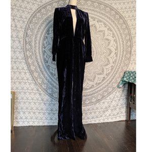 NWT Lottie Velvet Jumpsuit Little White Lies UK